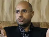 Saif al Islam, uno de los hijos del dirigente libio Muamar el Gadafi.