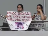 Homenaje a Simoncelli en la India.