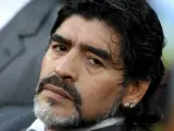 El exseleccionador argentino Diego Maradona.