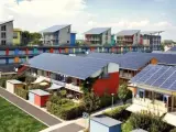 La Solarsiedlung (Ciudad Solar) se autoabastece de energía.