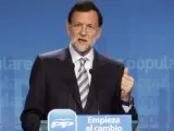 Imagen de archivo del candidato del PP a la presidencia del Gobierno, Mariano Rajoy.