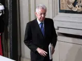 Mario Monti, tras ser designado como encargado para formar el nuevo Ejecutivo tras la dimisión de Berlusconi.