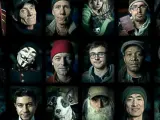 Captura de la página web de '99 caras de Occupy Wall Street'