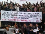 Manifestación en Siria