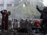 Protestas en la Plaza Tahrir de El Cairo