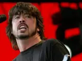 Dave Grohl, líder de Foo Fighters, durante un concierto en el Festival Roskilde, en Dinamarca.