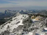 El Alto de la Carrasqueta, nevado.