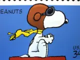 Un sello creado en homenaje a Snoopy.