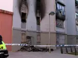 Edificio de Cornellà de Llobregat donde se produjo el incendio.
