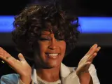 Whitney Houston durante una actuación en un programa de la televisión alemana en 2009.