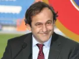 El presidente de la UEFA Platini.