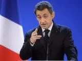 El presidente francés, Nicolas Sarkozy.