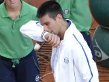 Novak Djokovic llora en Montecarlo por el fallecimiento de su abuelo.