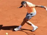 El tenista español, Rafa Nadal, durante el Masters de Montecarlo.