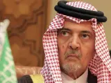 El Ministro de Relaciones Exteriores de Arabia Saudita, el príncipe Saud Al-Faisal.
