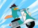 Uno de los personajes más carismáticos de 'Phineas y Ferb', Perry el ornitorrinco, con su atuendo de Agente P.