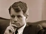 El senador demócrata Robert Kennedy.