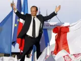 El candidato presidencial socialista, Francois Hollande.