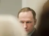 Breivik, en la jornada del juicio que se sigue contra él por la tragedia de Olso.