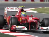 El piloto brasileño de la escudería Ferrari Felipe Massa.