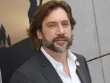 El actor Javier Bardem, durante la presentación de 'Hijos de las nubes'.