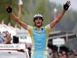 Roman Kreuziger (Astana) ganó la decimonovena etapa del Giro.