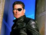 David Hasselhoff caracterizado como Nick Fury.