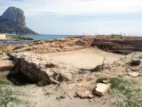 Imagen de la costa de Calpe (Alicante).