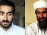 El actor Ricky Sekhon y Bin Laden