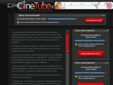 La página web de enlaces Cinetube.