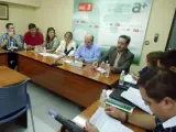 Rodríguez-Piñero, Junto A Zarrías Y Otros Dirigentes Socialistas De Jaén.