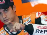 El piloto español de MotoGP Dani Pedrosa.