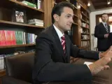 El virtual ganador de las elecciones presidenciales mexicanas por el Partido Revolucionario Institucional (PRI), Enrique Peña Nieto.
