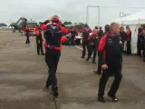 La piloto española María de Villota, probadora de Marussia F1 Team, se encuentra ingresada en un hospital tras sufrir un accidente al inicio de unos entrenamientos en el aeródromo de Duxford (Reino Unido).