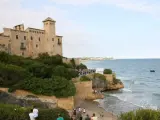 Imagen del castillo de Tamarit en Tarragona donde el centrocampista del FC Barcelona, Andrés <span class="marca">Iniesta</span>, contrajo matrimonio con Anna Ortiz el 08 de julio de 2012 .