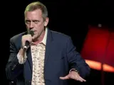 Hugh Laurie en un concierto en Suiza el 9 de julio de 2012.