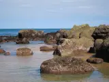 Rocas en el Mar Cantábrico