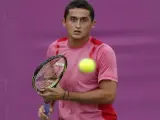 El tenista español, Nico Almagro, durante los Juegos Olímpicos de Londres 2012.