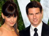 Tom Cruise y Katie Holmes en una imagen de archivo.