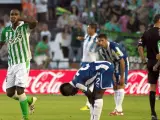 Paulao celebra un gol con el Betis ante el Espanyol.