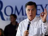 El candidato republicano a la presidencia, Mitt Romney, se ha colocado como favorito para ser el oponente de Obama en las elecciones.