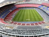 El estadio Camp Nou, en Barcelona, en una imagen de archivo.