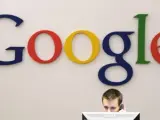 El logotipo de Google en una de sus oficinas.