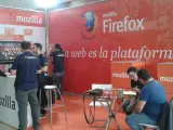 El navegador de Mozilla Firefox ha sido uno de los grandes protagonistas de este encuentro, que ha reunido a alrededor de 2.000 internautas.