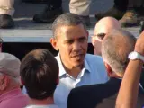 Barack Obama, en un acto en Hollywood.