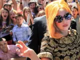 Lady Gaga en Bucarest, Rumanía, el 15 de agosto de 2012.
