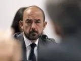 Miguel Ángel Villanueva, durante la comisión de investigación del Madrid Arena.