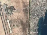Aeropuerto Internacional de Hurgada, en Egipto, donde se realizó el aterrizaje de emergencia.