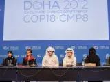 Reunión del COP18 en Doha (Catar).