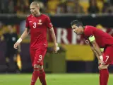 Pepe y Cristiano Ronaldo, con Portugal.